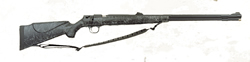 CVA Elkhorn Pro PR4610, 50 Black Powder, Black Fleck Synthetic, Blue, Bolt Action