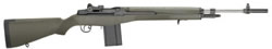 Springfield M1A Loaded Semi-Auto Rifle MA9829, 308 Winchester, 22 in, Green Composite Stock, Stainless Steel Finish, 10 Rd