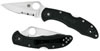 Spyderco C11PSGRE Delica Folder Knife w/Black Handle