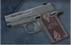 Sig P238 Pistol 238380RG, 380 ACP, Pistol 2.7 in, Rosewood Grip, Black Finish, Night Sights, 6 Rd