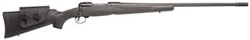 Savage 11 Long Range Hunter Bolt Action Rifle 18895, 300 Win Short Magnum, 26 in, Black Syn AccuStock Stock, Matte Black Finish