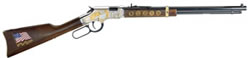 H&R Golden Boy "Military Service" Tribute Ed Rifle H004MS, 22 Short/Long/LR, 20 in, American Walnut Stock