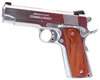 American Classic 1911 Commander Pistol ACC45C, 45 ACP, 4.25 in, Checkered Grip, Blue Chrome Finish, Novak Rear/Dovetail Sights, 8 Rd