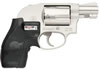 S&W 638 Airweight Revolver 163071, 38 Special, 1 7/8 in, Crimson Trace Grip, Matte Silver Finish, 5Rd