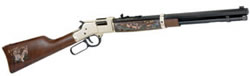 Henry Big Boy Wildlife Edition II Lever Action Rifle H006WL2 44 Rem Mag 44 Spec 20 in American Walnut Stock Brasslite Receiver and Buttplate Finish