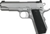 CZ-USA V-Bob Pistol 01982, 45 ACP, 4.25 in, Slim Line G10 Grip, Matte Stainless Finish, Heinie Ledge Straight Eight Night Sights, 7 Rd