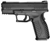 Springfield XDM 3.8 Pistol XDM9384BHC, 40 S&W, 3.8 in, Polymer Grip, Black Melonite Finish, 16 Rd
