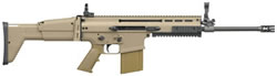 FN Herstal SCAR 17S Carbine 98541, 308 Winchester, 16 in, Polymer Stock, Flat Dark Earth Finish