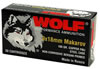 Wolf Handgun Ammunition 918FMJ 9 MM X 18 MM Makarov Full Metal Jacket 100 GR 1017 fps 1000 bx