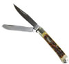 Columbia River Pocket Classic Trapper Folding Knife w/Long Clip Point/Spey Plain Edge Blade (6064)
