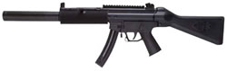 American Tactical 522 w/Fake Suppressor 522SDLB22, 22 Long Rifle, 9.05 in, Black synthetic Stock, Black Finish