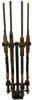 Rugged 4 Gun Removable Floor Mount Rack (10084)
