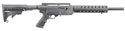 Ruger SR-22 1236, 22 Long Rifle, 16.12 in, Synthetic Stock, Black Finish
