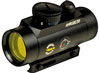 BSA Outdoor Huntsman Illuminated RGB Sight HMRGBD30CP, 1x, 30mm, Black, 5 MOA