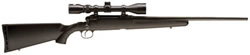 Savage Edge XP Rifle w/Scope 18921, 223 Remington, 22 in, Black Synthetic Stock, Matte Black Finish