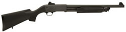 Savage 350 Security Pump Shotgun 18951, 12 Gauge, 18 1/2 in, 3 in Chmbr, Synthetic Stock, Matte Blue Finish