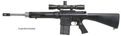 Armalite 10 T Semi-Auto Rifle 10TCBNF, 7.62x51mm NATO, 16 in, Polymer Stock, Black Receiver/Stainless Barrel Finish