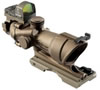 Trijicon Trijicon ACOG Scope/RMR Sight TA01ECOS, 4x, 32mm, Dark Earth Brown, 4 MOA Dot