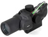 Trijicon ACOG Compact Rifle Scope TA44SG10, 1.5x, 16mm, Black, Green Dual-Illuminated Ring/Dot Reticle