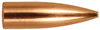 Berger Target Bullets 6 MM, .243 Diameter, 68 Grain, Match Grade, Flat Base, 100 Per Box (24411), Not Loaded
