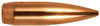Berger Target Bullets 30 Caliber, .308 Diameter, 168 Grain, Match Grade, Boat Tail, 100 Per Box (30411), Not Loaded