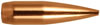 Berger Hunting Bullets 30 Caliber, .308 Diameter, 168 Grain, Match Grade, VLD, 100 Per Box (30510), Not Loaded