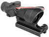 Trijicon ACOG 4x32 Rifle Scope w/TA51 TA31H68, 4x, 32mm, Black, Dual Illuminated Red Horseshoe Reticle