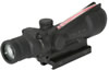 Trijicon ACOG Sights TA11H, 3.5x, 35mm, Matte Black, Horseshoe w/Target Reference System Reticle