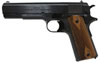 Colt 1911 Anniversary III Pistol O1911ANVIII, 45 ACP, 5 in, Checkered Hardwood w/Diamond Grip, Blue Finish, Fixed Sights, 7 Rd