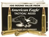 Federal American Eagle Rifle Ammunition AE223BL, 223 Remington, Full Metal Jacket (FMJ), 55 GR,3250 fps, 100 Rd/bx