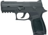 Sig P250 Pistol 250C40B, 40 Smith & Wesson, 3.9 in, Black Synthetic Grip, Black Finish, Contrast Sights, 13 Rd