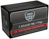 RUAG Ammotec Rifle Ammunition 20060, 7.62mmX54MM Russian, Full Metal Jacket (FMJ), 174 GR, 20 Rd/bx