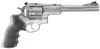 Ruger Super Redhawk KSRH7 Revolver 5501, 44 Remington Mag, 7 1/2 in, Rubber Grip, Satin Stainless Finish, 6 Rd
