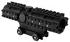 NcStar Tactical w/Rail SC3RSP432B, 4x, 32mm, Black, P4 Sniper Reticle Reticle