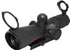 NcStar Mark III Rubber Tactical Rifle Scope SRTM432G, 4x, 32mm, Black, Illuminated Mil-Dot Reticle