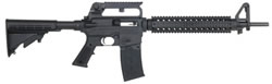 Mossberg 715T A2 Tactical 22 Rifle 37204, 22 Long Rifle, 18 in, Collapsible Stock, Black Finish, 25 Rd