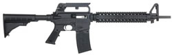 Mossberg 715T Tactical Carry Handle 22 Rifle 37206, 22 Long Rifle, 18 in, Black Fixed Stock, Blued Finish, 25 Rd