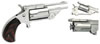 North American Ranger Break-Top Revolver North American22MBT, 22 Magnum (WMR), 1 5/8 in, Wood Grip, Stainless Finish, 5 Rd