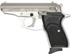 Bersa Thunder 22 Pistol T22NKL, 22 Long Rifle, 3.5 in, Black Synthetic Grip, Nickel Finish, 10 Rd