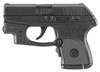 Ruger LCP Lightweight Compact Pistol w/CT Laserguard 3713, 380 ACP, 2.75 in, Black Polymer Grip, Blued Finish, 6 Rd