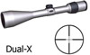 Weaver Grand Slam Rifle Scope 800589, 3.5x-10x, 50mm Obj, 1" Tube Dia, Matte Silver, Dual-X Reticle