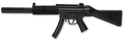 American Tactical 522 Rifle w/Fake Suppressor 522SDB22, 22 Long Rifle, 9.05 in, Black synthetic Stock, Black Finish