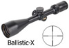 Weaver Super Slam Rifle Scope 800355, 4x-20x, 50mm, Matte Black, Ballistic-X Reticle