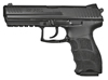 Heckler & Koch P30 DA/SA Pistol w/Decocker M730903LA5, 9MM, 4.45 in, Black Ergonomical Grip, Blue Finish, Fixed Contrast Sights, 15 Rd