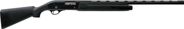Akkar 600 Semi-Auto Shotgun 61181, 12 Gauge, 28 in, 2.75 in Chmbr, Synthetic Stock, Black Finish