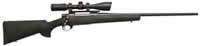Howa Hogue Bolt Action Rifle & Scope Combo HGR62107, 243 Winchester, 22 in, Black Hogue Overmolded Stock, Blue Finish, 5 Rd