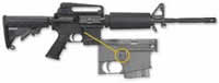Windham Weaponry MPC-CA (CA Approved) AR-15 Rifle R16M4A4TCA, 223 Rem/5.56 NATO, 16 in, Adj Telestock, Black, 10 Rd
