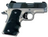 Colt Defender Pistol O7000D, 45 ACP, 3", Rubber Wrap Around Grip, Brushed Stainless Finish, 7 Rd