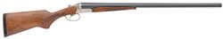 USSG MP210 Side By Side Shotgun 489522, 12 Gauge, 28 in, 3 in Chmbr, Walnut Stock, Blue/Silver Receiver Finish