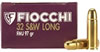 Fiocchi Shooting Dynamics Pistol Ammunition 32SWLA, 32 Smith & Wesson Long, Full Metal Jacket (FMJ), 97 GR, 800 fps, 50 Rd/bx
